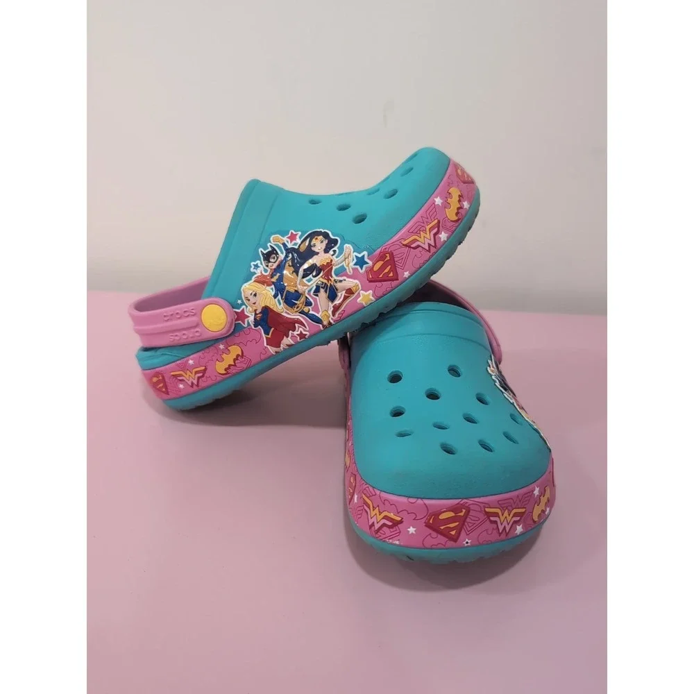 CROCS Girls‎ DC Comics Super Heros Size 2